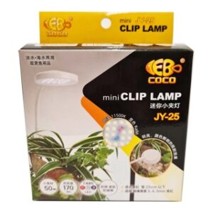 WHITE MINI CLIP LED WITH USB